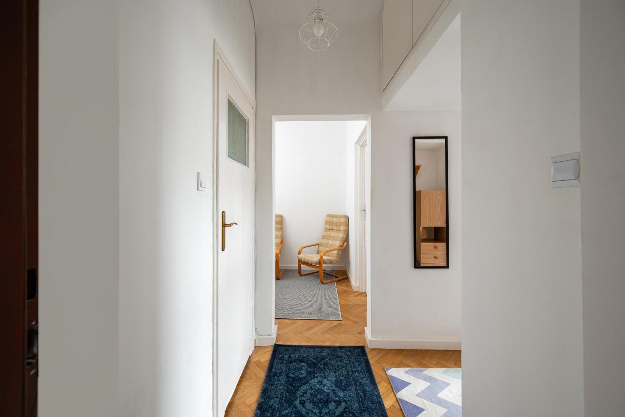 Widok Central Warsaw Apartment Bagian luar foto
